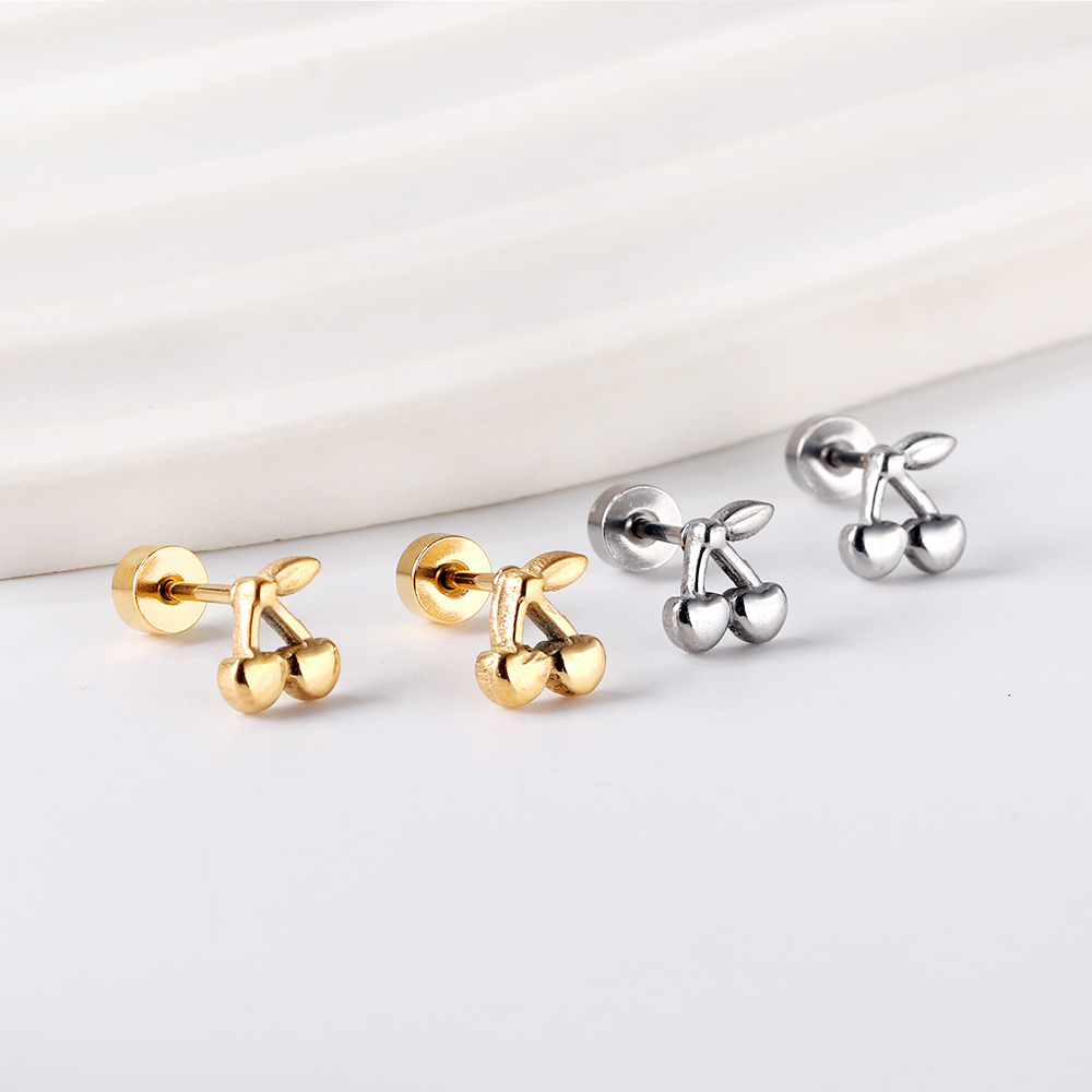Body Jewelry Surgical Steel - LUXUKISSKIDS 1pairs Small Ear Jewelry Hexagram