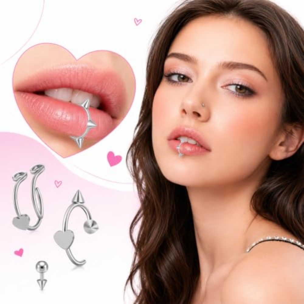 Fake Piercing Set Non‑Pierced  - Body Jewelry Replacement Ball recension och pris