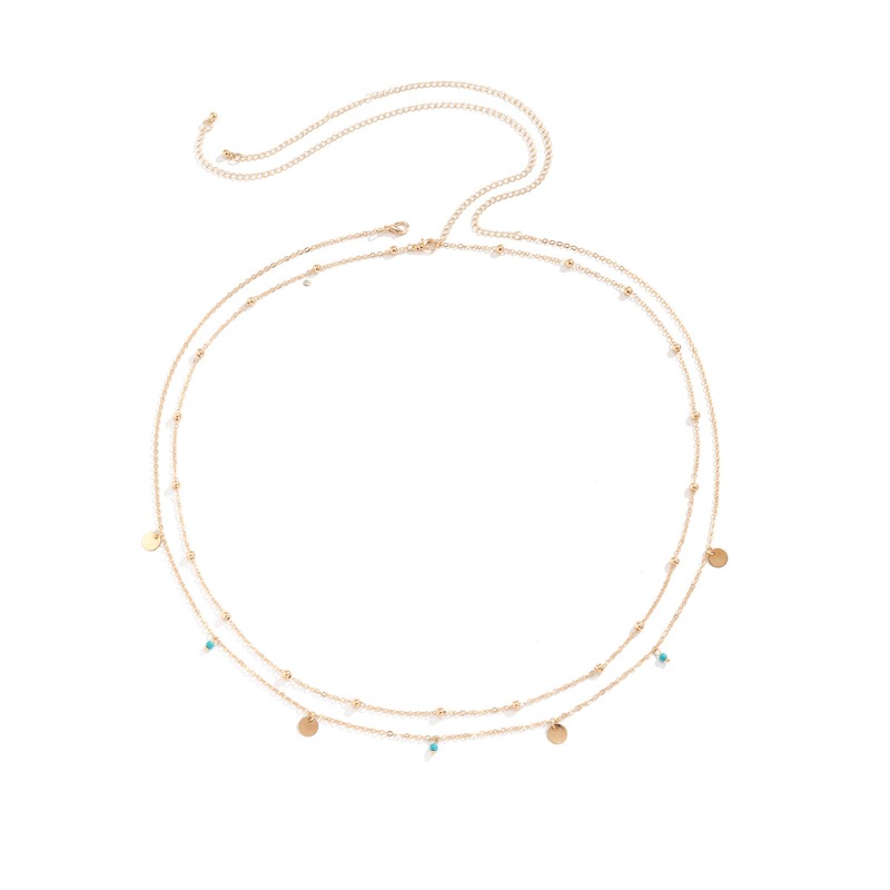 Women Dainty Layered Waist Cha - Body Jewelry For You recension och pris